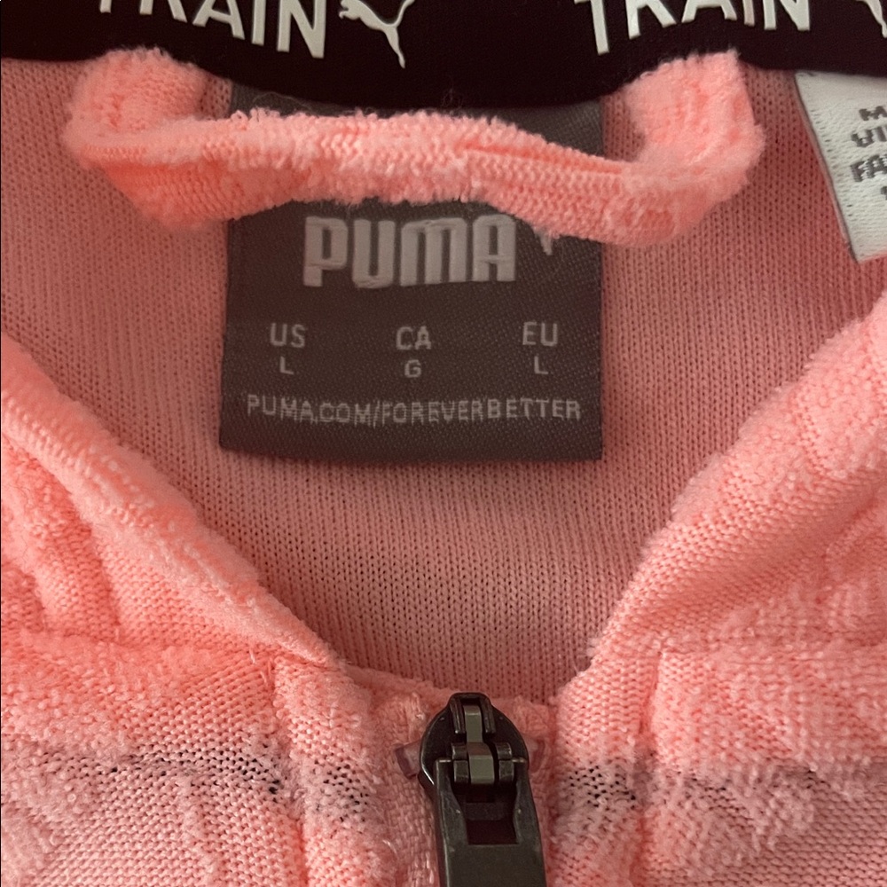 Puma Coral Track Pants & Hoodie Set - Picture 2 of 7